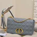 GROSSE CARO-TASCHE 28 GRAUES GESCHMACKSVOLLES CANNAGE-KALBLEDER 