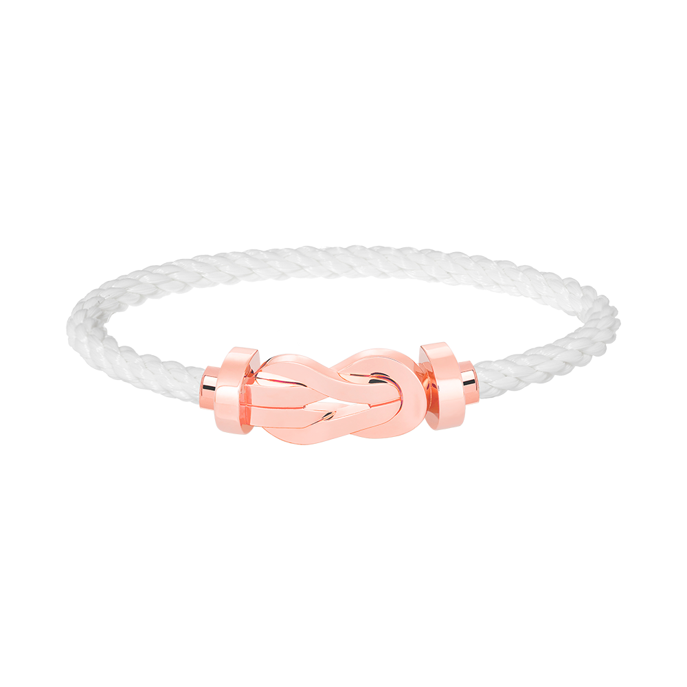 ¡®Jewelicorn¡¯CHANCE LARGE 8 FIGURE BUCKLE NO DIAMOND BRACELET ROSE GOLD