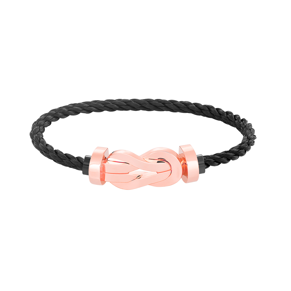 ¡®Jewelicorn¡¯CHANCE LARGE 8 FIGURE BUCKLE NO DIAMOND BRACELET ROSE GOLD