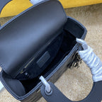 LADY MY ABC TASCHE 20CM SCHWARZ ULTRAMETTE CANNAGE KALBSLEDER