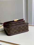 LV PASSY HAND BAG 22CM MONOGRAM CANVAS