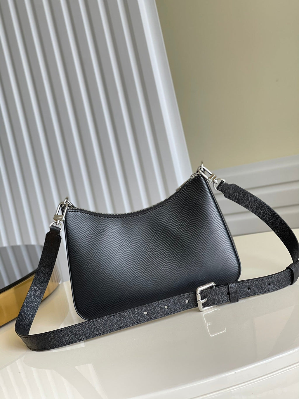 MARELLE 25 SCHWARZES EPI-GENARBINETTES RINDLEDER