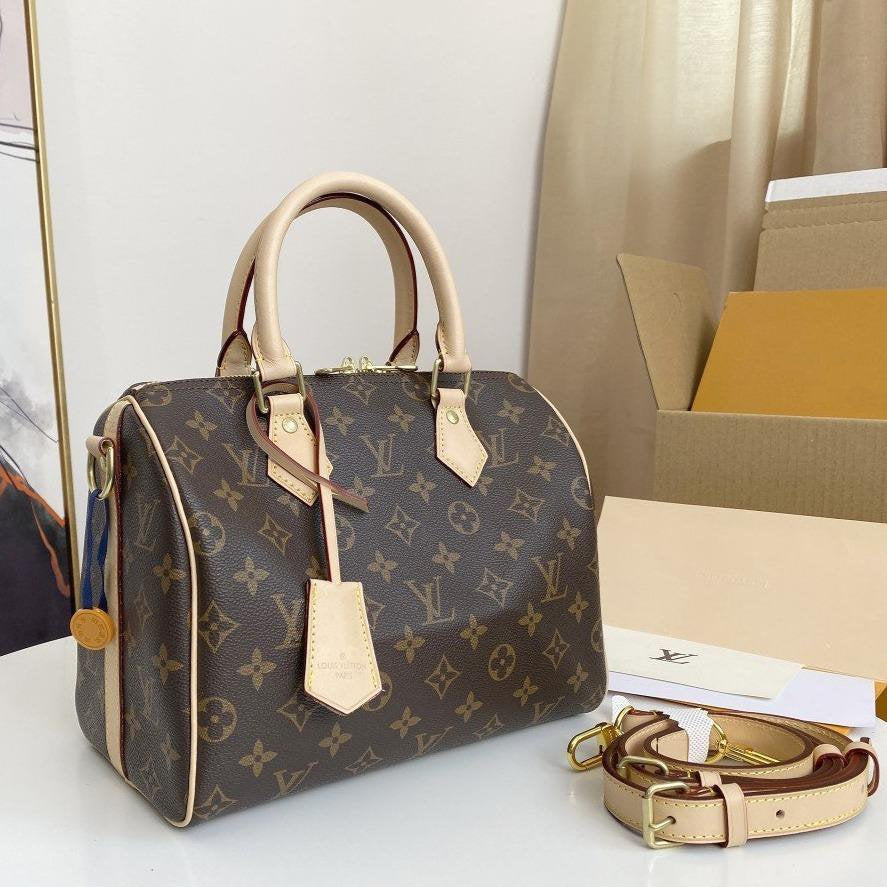 SPEEDY BANDOULIERE 25 MONOGRAM LEINWAND