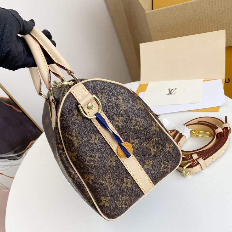 SPEEDY BANDOULIERE 25 MONOGRAM LEINWAND