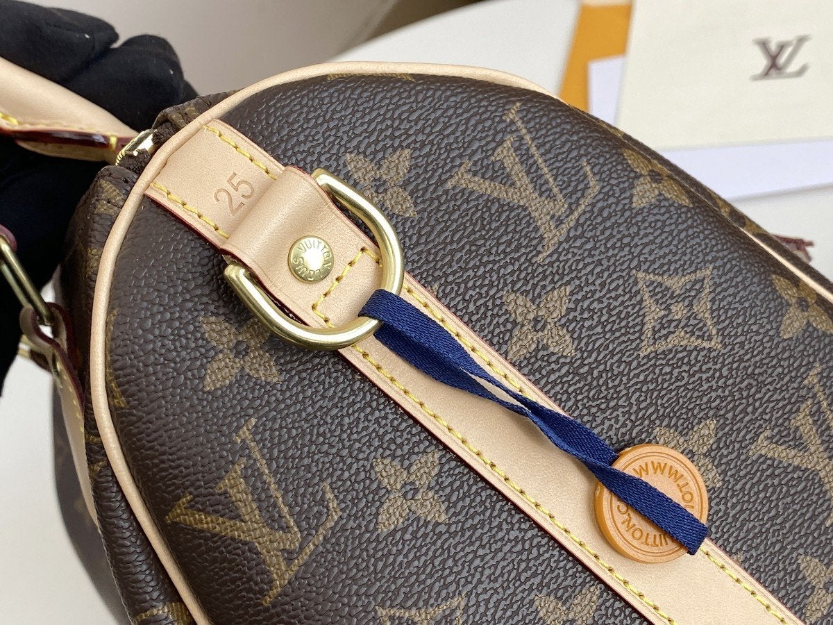 SPEEDY BANDOULIERE 25 MONOGRAM LEINWAND