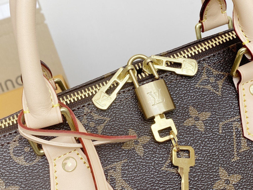 SPEEDY BANDOULIERE 30 MONOGRAM LEINWAND