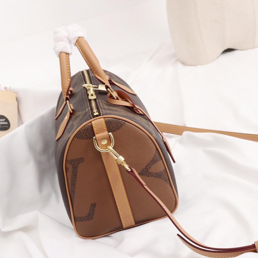 SPEEDY BANDOULIERE 25 RIESIGE MONOGRAMM-LEINWAND