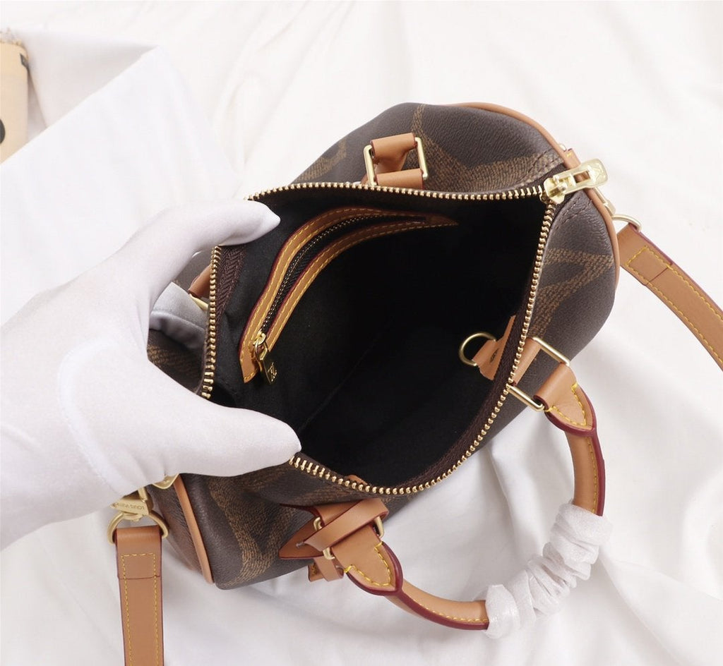 SPEEDY BANDOULIERE 25 RIESIGE MONOGRAMM-LEINWAND