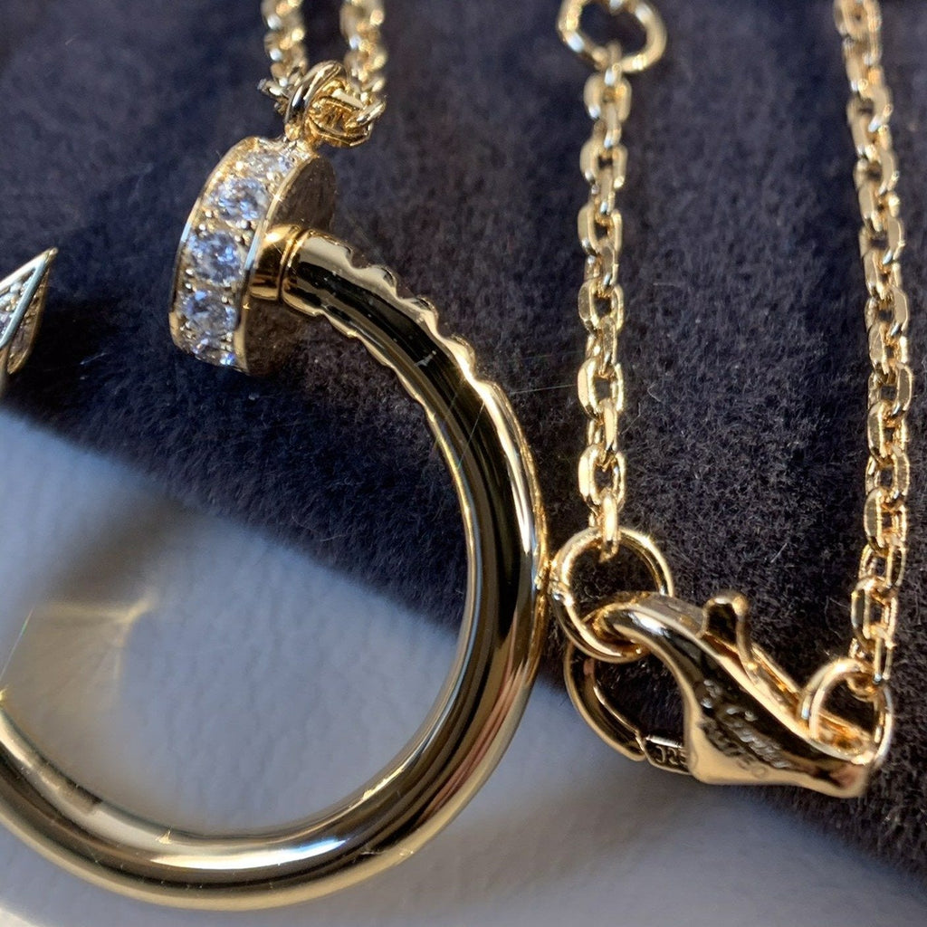 ®Jewelicorn® JUSTE ネックレス ピンクゴールド