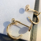 ®Jewelicorn® ジャストイヤリング ピンクゴールド