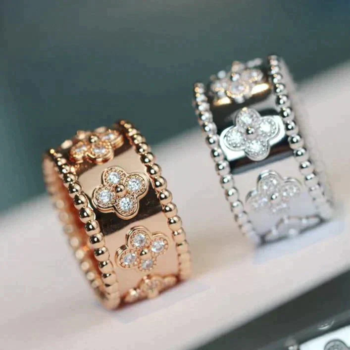 ®ジュエリコーン®クローバー万華鏡リング 10mm