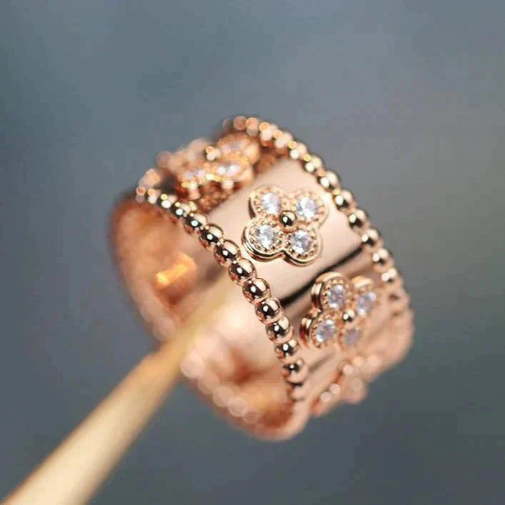 ®ジュエリコーン®クローバー万華鏡リング 10mm