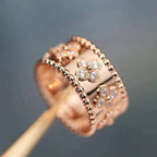 ®ジュエリコーン®クローバー万華鏡リング 10mm