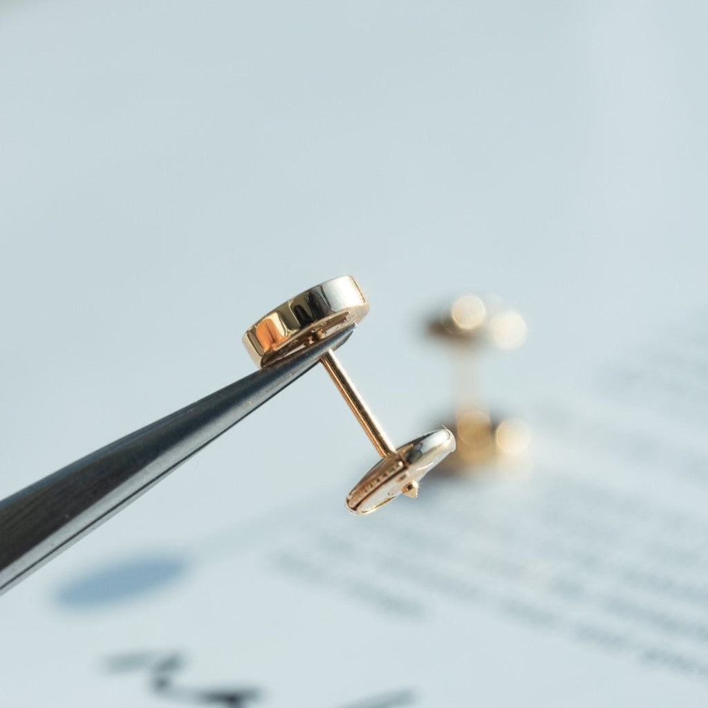 ®Jewelicorn® ラブイヤリング ピンクゴールド 10mm