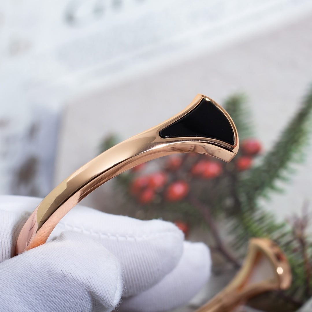 ®Jewelicorn®ドリームブレスレット オープン ピンクゴールド MOP