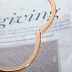 ®Jewelicorn®ドリームブレスレット オープン ピンクゴールド モップ ダイヤモンド