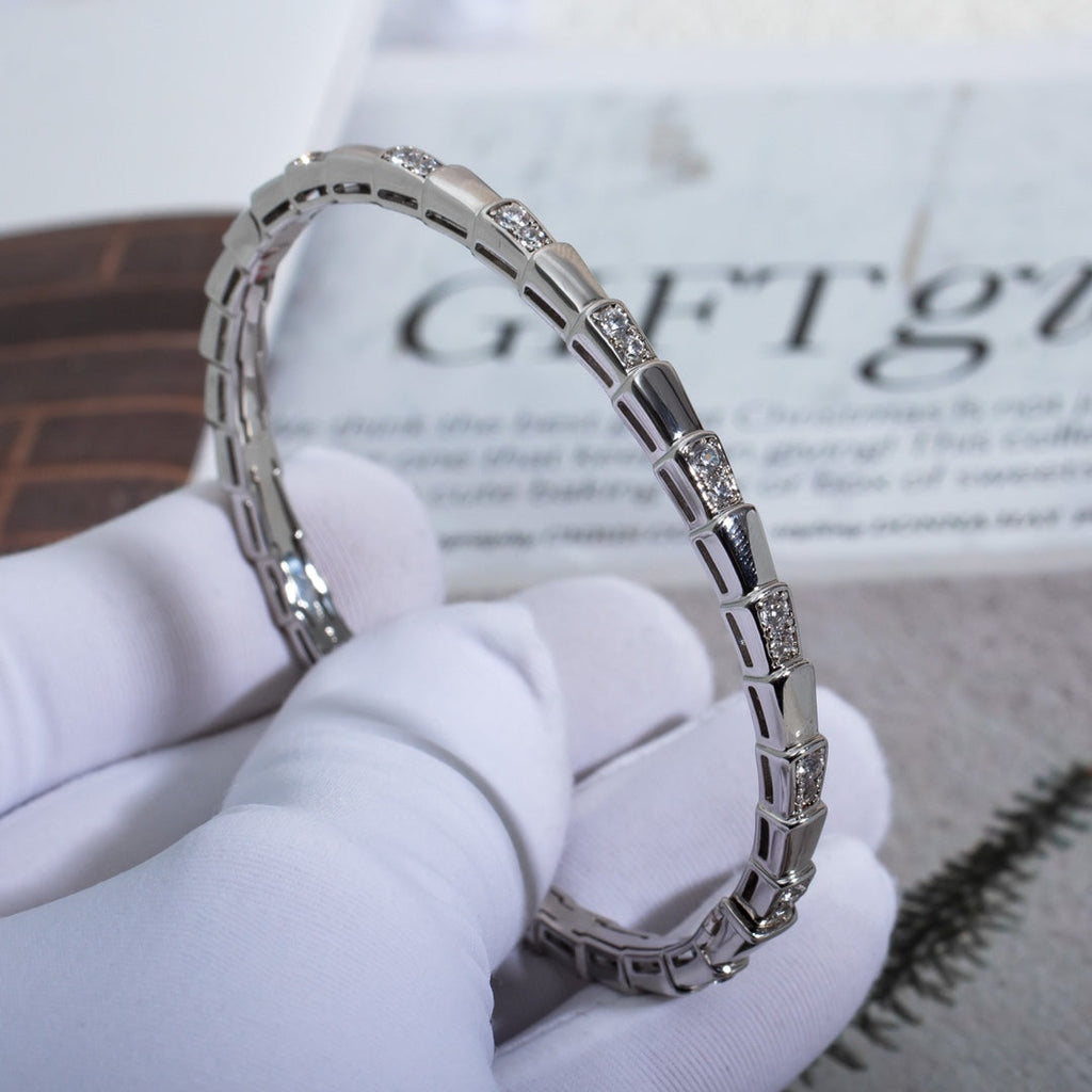 ¡®Jewelicorn¡¯SERPENTI BRACELET SILVER DIAMOND