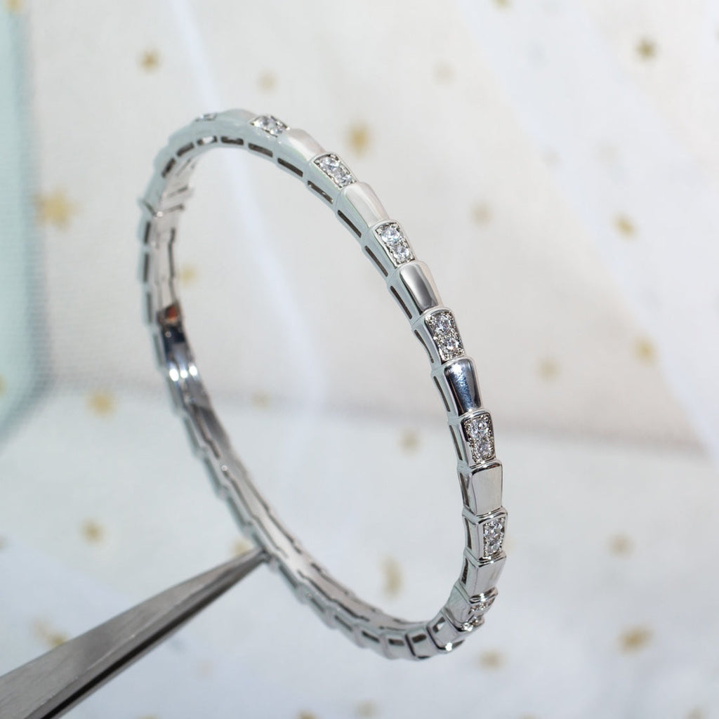 ¡®Jewelicorn¡¯SERPENTI BRACELET SILVER DIAMOND