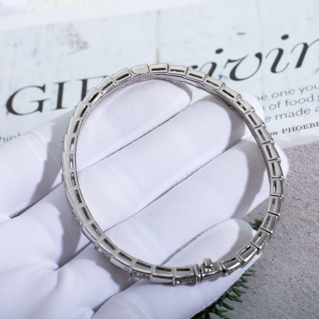¡®Jewelicorn¡¯SERPENTI BRACELET SILVER DIAMOND