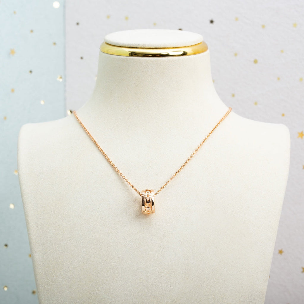 ¡®Jewelicorn¡¯PARENTESI NECKLACE PINK GOLD