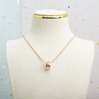 ¡®Jewelicorn¡¯PARENTESI NECKLACE PINK GOLD