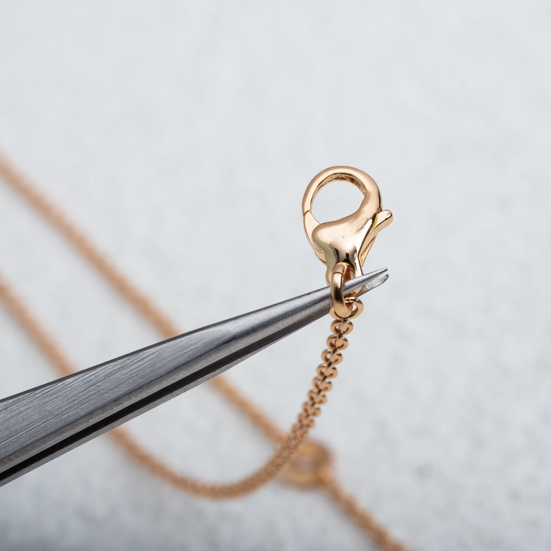 ¡®Jewelicorn¡¯PARENTESI NECKLACE PINK GOLD