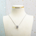 ¡®Jewelicorn¡¯PARENTESI NECKLACE SILVER DIAMOND