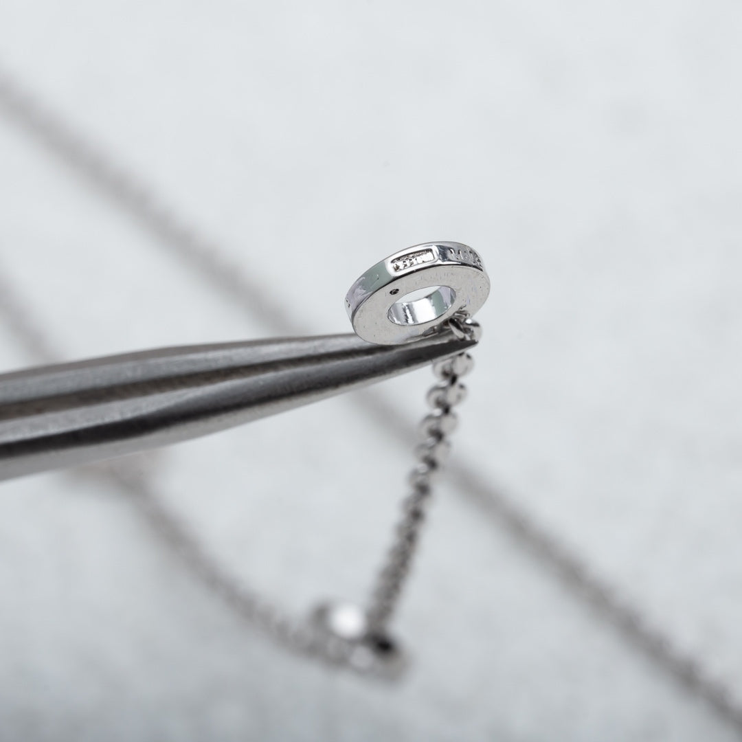 ¡®Jewelicorn¡¯PARENTESI NECKLACE SILVER DIAMOND