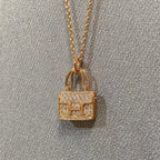 ¡®Jewelicorn¡¯CONSTANCE PEDANT DIAMOND NECKLACE