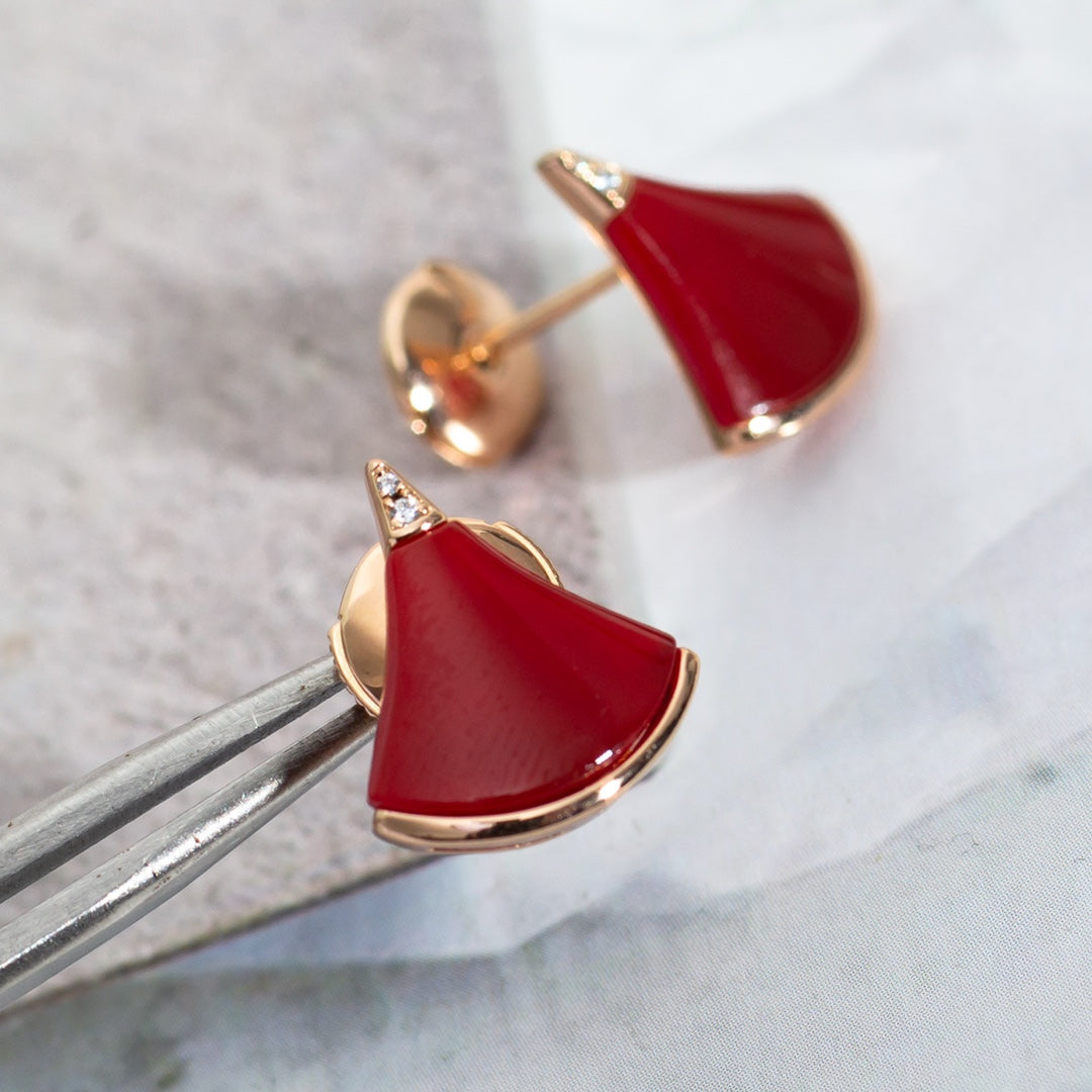 ®Jewelicorn® ディーバ ドリーム イヤリング ピンクゴールド