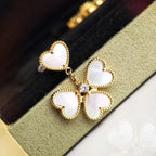 ¡®Jewelicorn¡¯CLOVER SWEET WHITE MOP EARRINGS