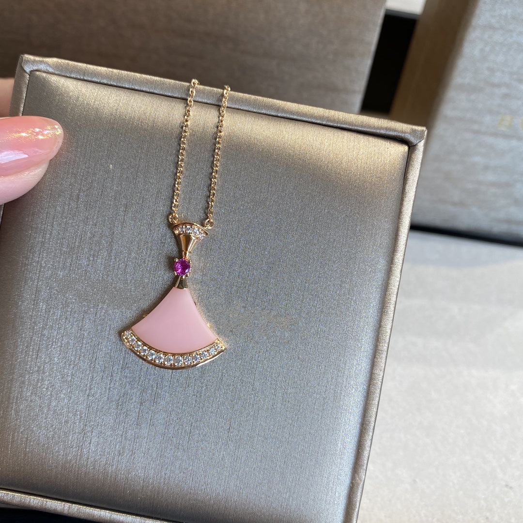 ¡®Jewelicorn¡¯DREAM NECKLACE PINK OPAL