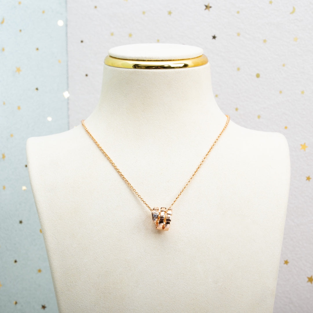 ¡®Jewelicorn¡¯SERPENTI ROSÉGOLD DIAMANT-KETTE