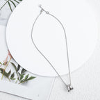 ®Jewelicorn® セルペンティ シルバーネックレス ダイヤモンド