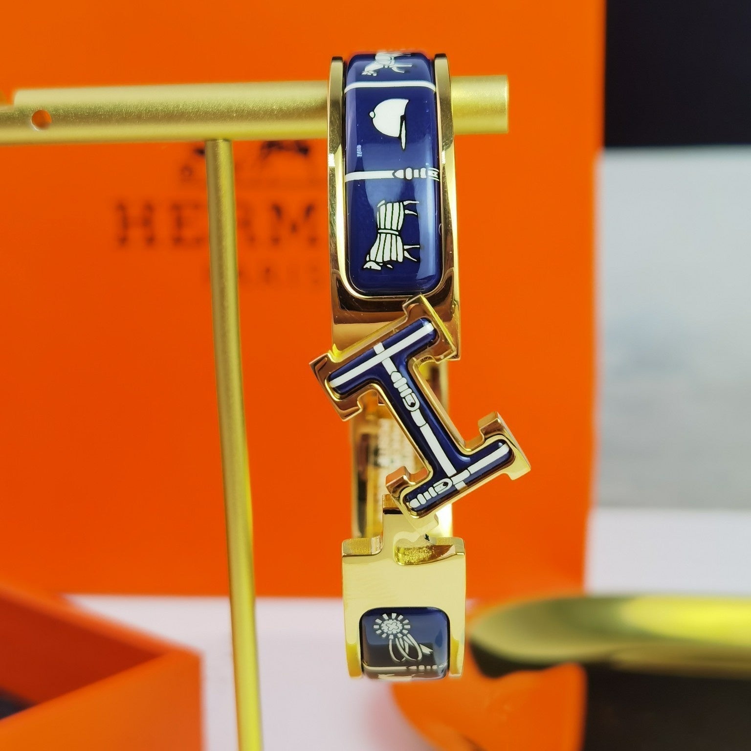 ®ジュエリコーン® H クーベルチュール ダークブルー ブレスレット