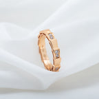 ¡®Jewelicorn¡¯SERPENTI RING PINK GOLD  3MM