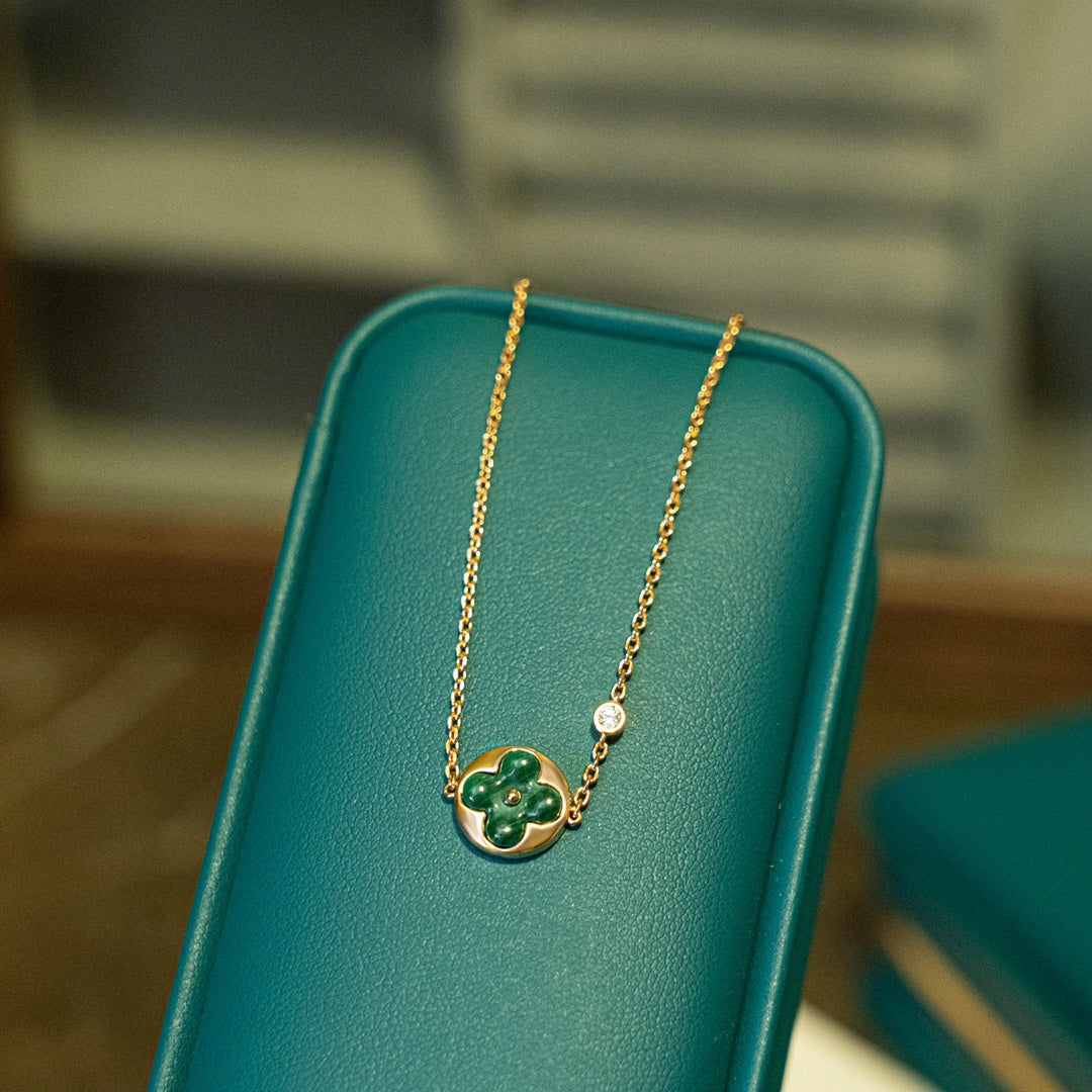 ¡®Jewelicorn¡¯サン マラカイト 1ダイヤモンド ピンクゴールド ブレスレット