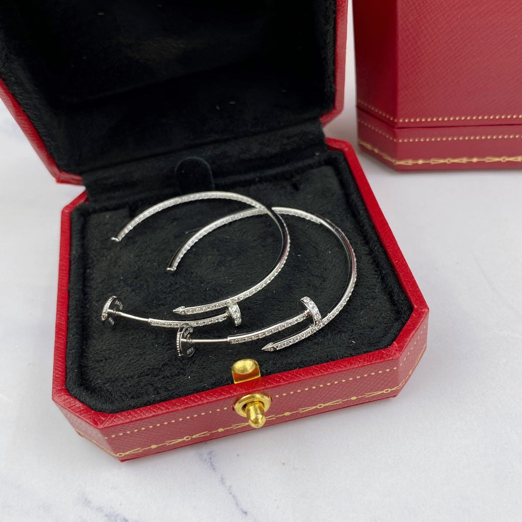 ®Jewelicorn® ジャストイヤリング フルダイヤモンド 1.8mm