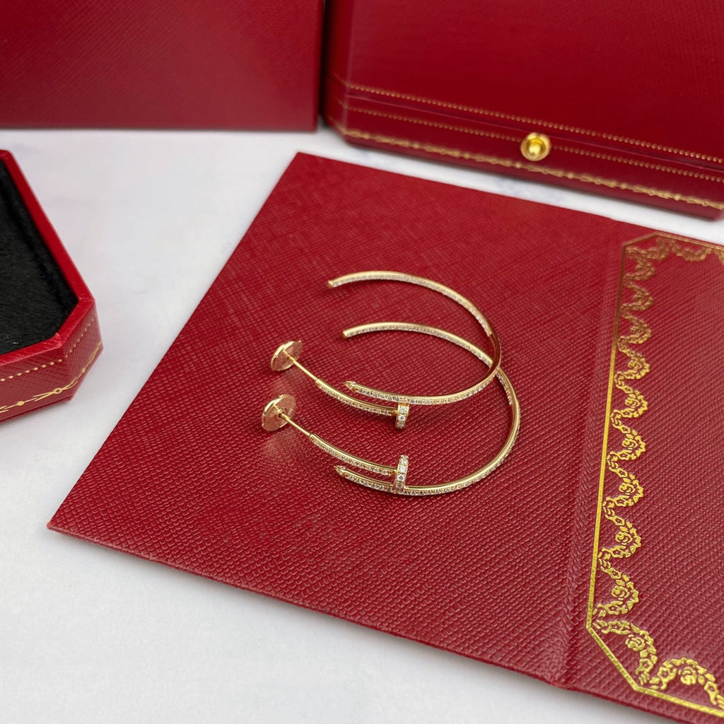 ®Jewelicorn® ジャストイヤリング フルダイヤモンド 1.8mm