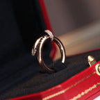 ®Jewelicorn® JUSTE リング 2.65MM ピンクゴールド ダイヤモンド