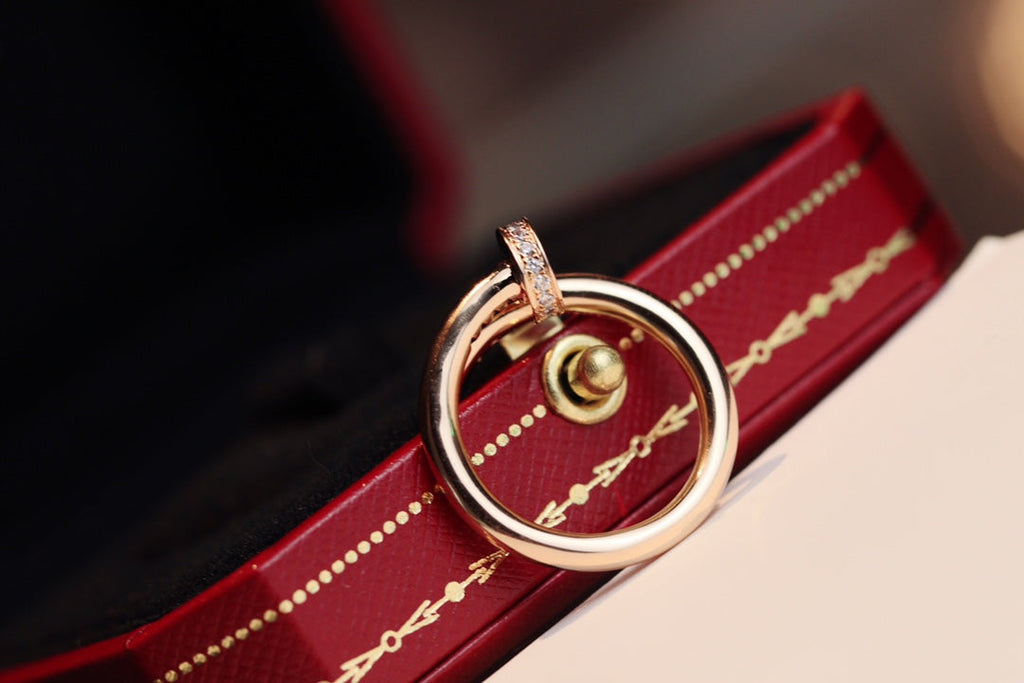 ®Jewelicorn® JUSTE リング 2.65MM ピンクゴールド ダイヤモンド