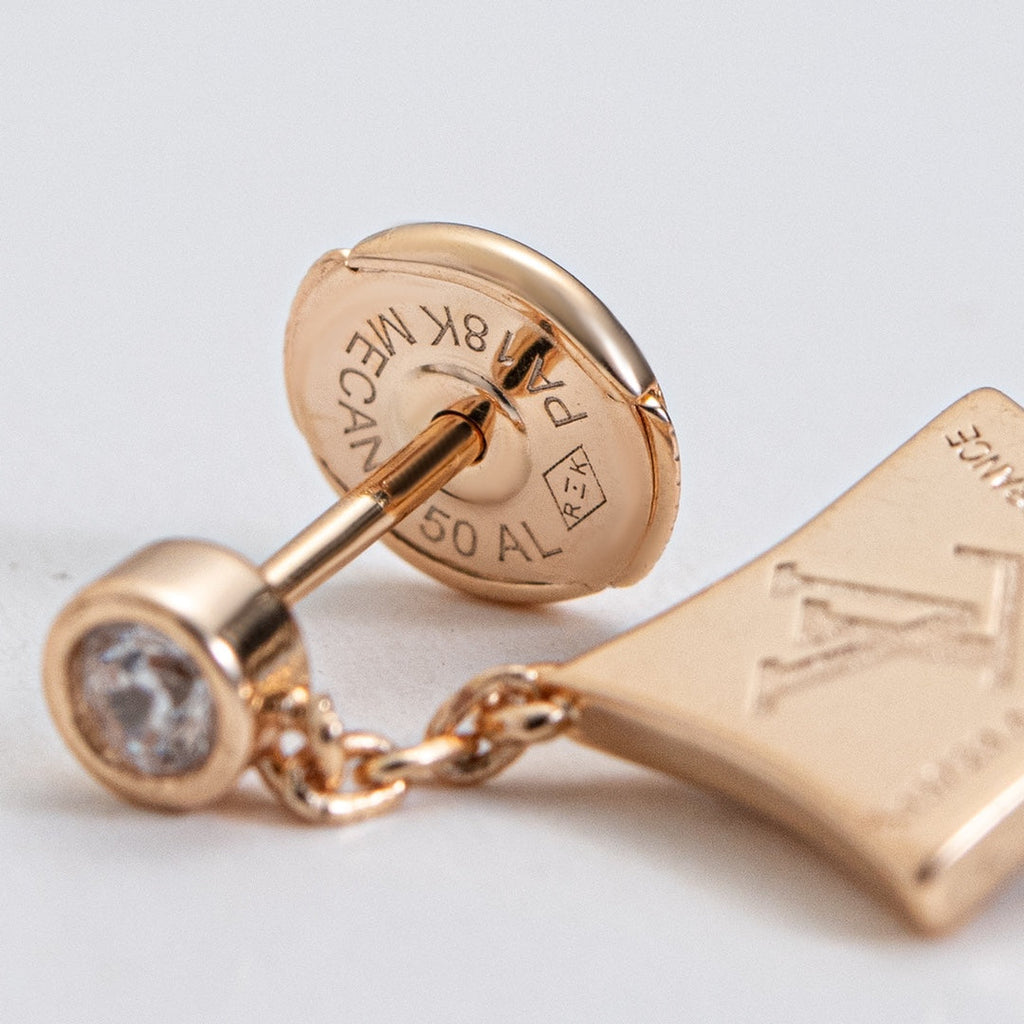 ®Jewelicorn®スターダイヤモンドイヤリングゴールド