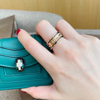 ¡®Jewelicorn¡¯ZERO 1 PINK GOLD BLACK CERAMIC RING