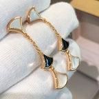 ¡®Jewelicorn¡¯DREAM EARRINGS 3 MOTIFS ONYX MOP PINK GOLD