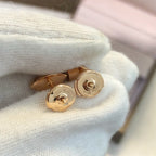 ¡®Jewelicorn¡¯DREAM EARRINGS 3 MOTIFS ONYX MOP PINK GOLD