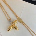 ¡®Jewelicorn¡¯LOUISETTE PEDANT GOLD NECKLACE