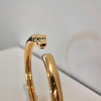 ¡®Jewelicorn¡¯PANTHERE GOLD OPEN BRACELET