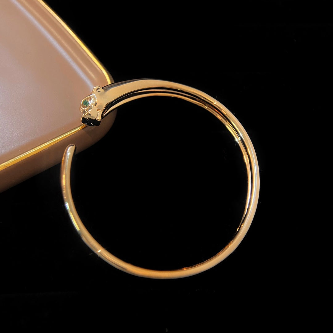 ¡®Jewelicorn¡¯PANTHERE GOLD OPEN BRACELET