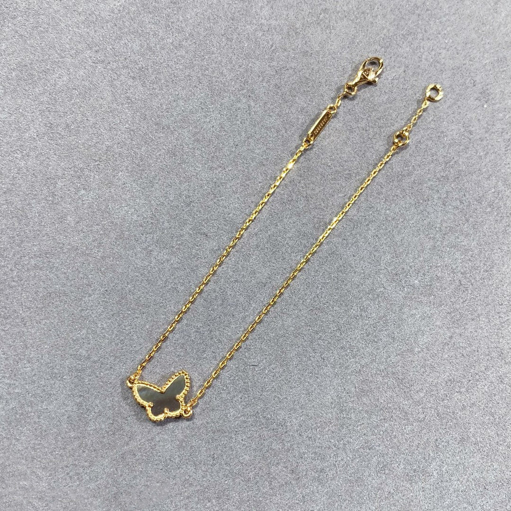 ®Jewelicorn® バタフライ ダークモップ バタフライ ブレスレット