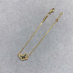 ®Jewelicorn® バタフライ ダークモップ バタフライ ブレスレット